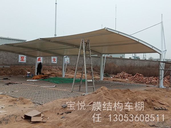 膜结构车棚